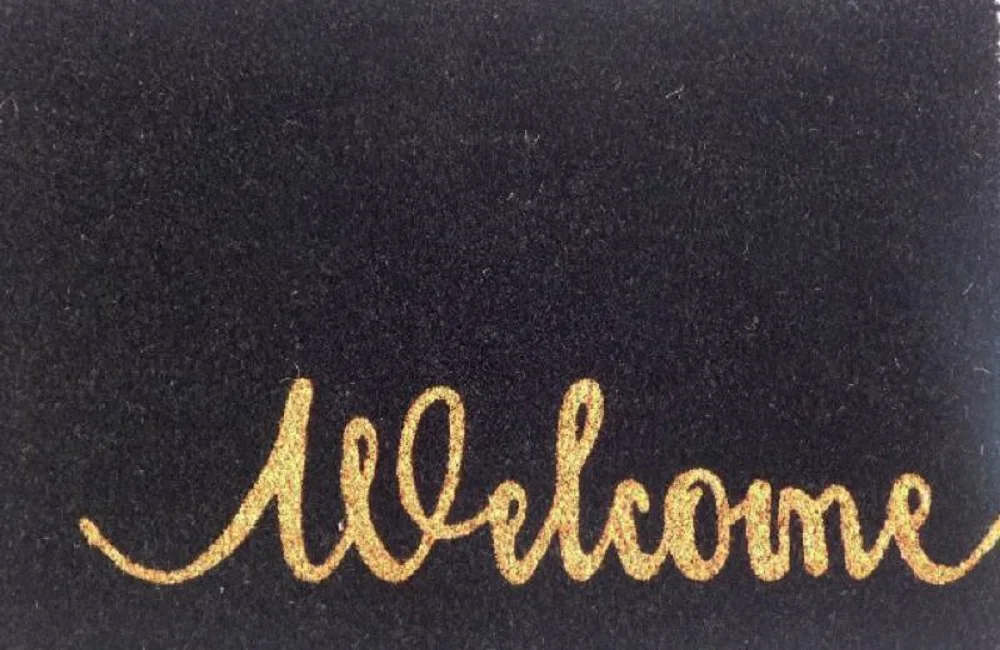 Welcome Doormat Door Mat 60x40cm