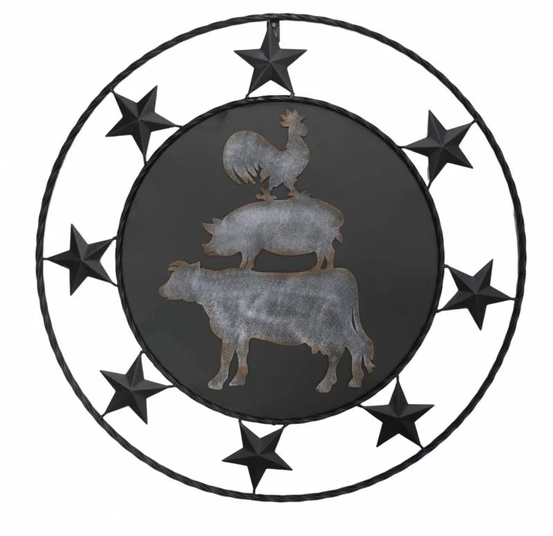Animal Star Wall Art 61x61cm