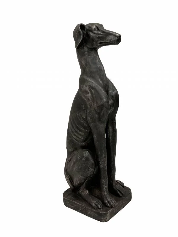 Deco Greyhound Dog Statue 82cm