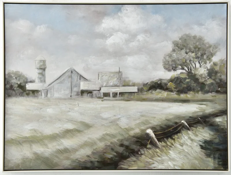 Country Framed Canvas 122cm