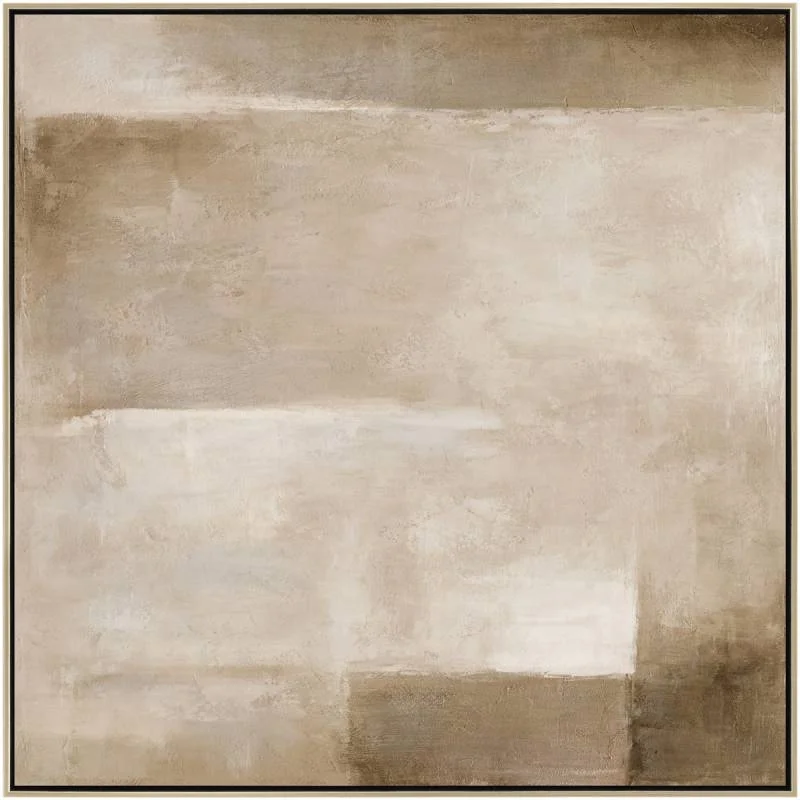 Whirlwind Green Abstract Canvas 80cm