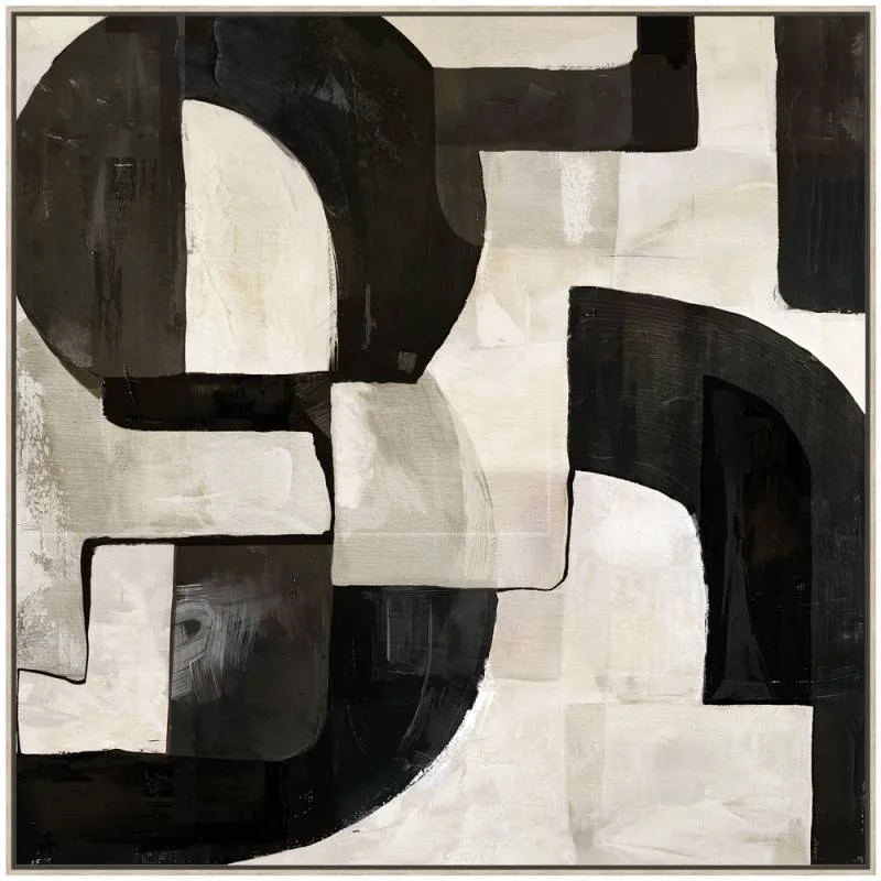 Domino Artwork Framed Wall Art A 80x80cm