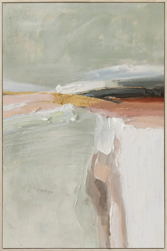 Veil Of Motion Abstract Framed Artwork 120cm