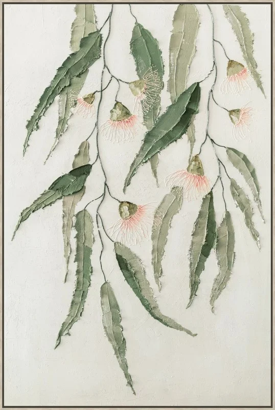 Eucalyptus Framed Artwork 120cm