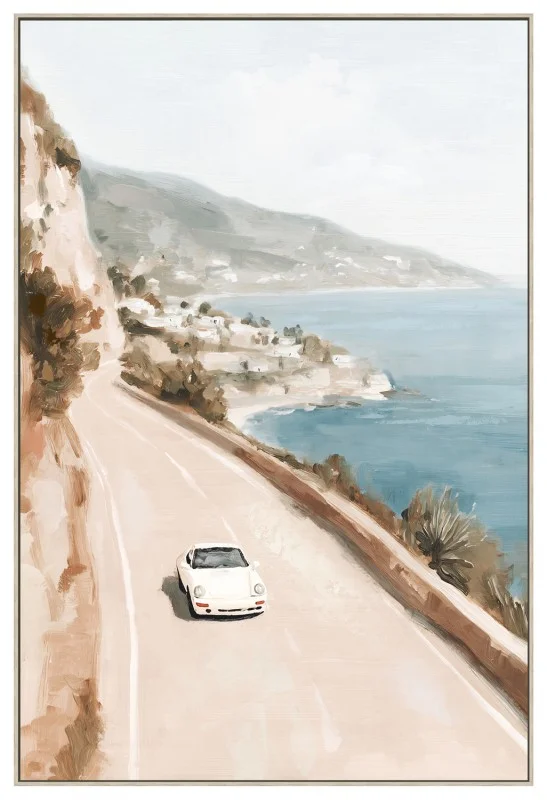 French Riveria Framed Artwork 120cm