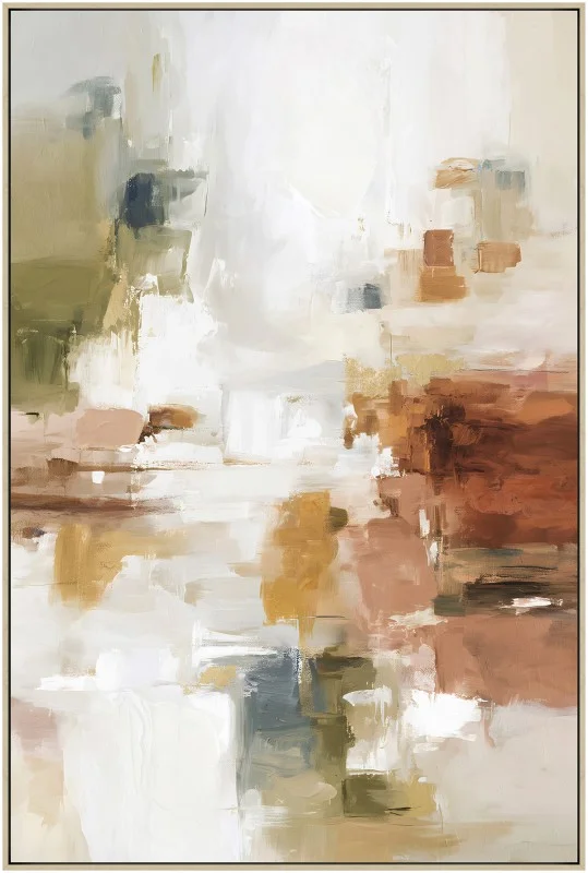 Echoes Of Colour Framed Artwork 120cm