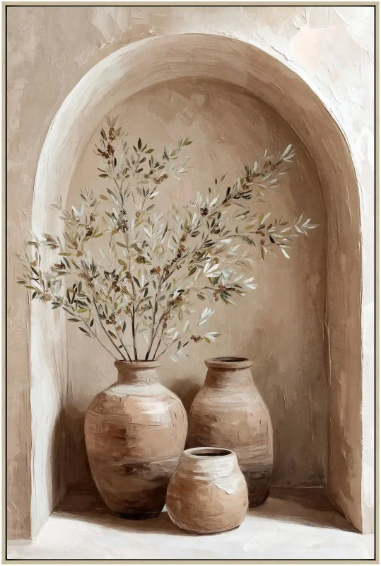 Tuscan Niche Framed Artwork 120cm