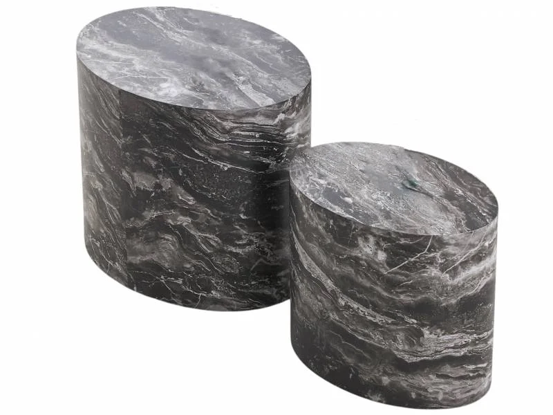 Set 2 Felix Coffee Tables 43x40cm