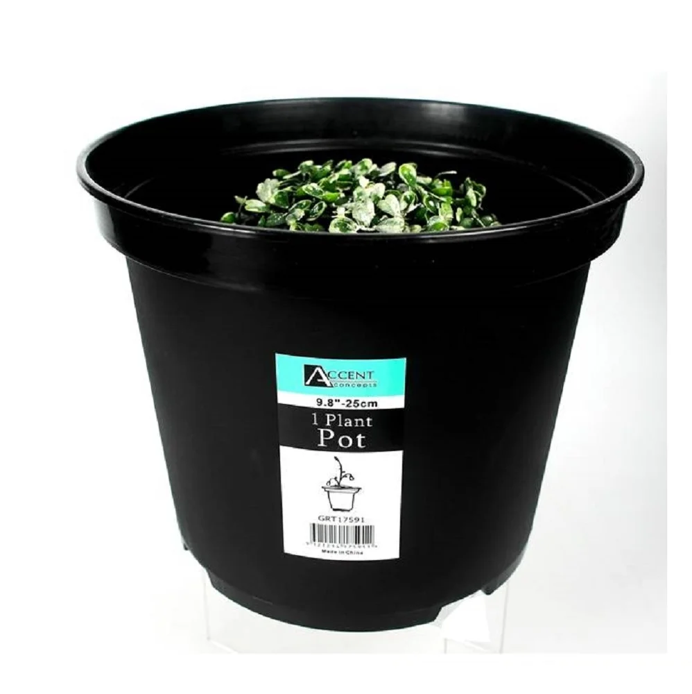 bulk 24 Large Garden Planter Pots 7.5Lt 25cm