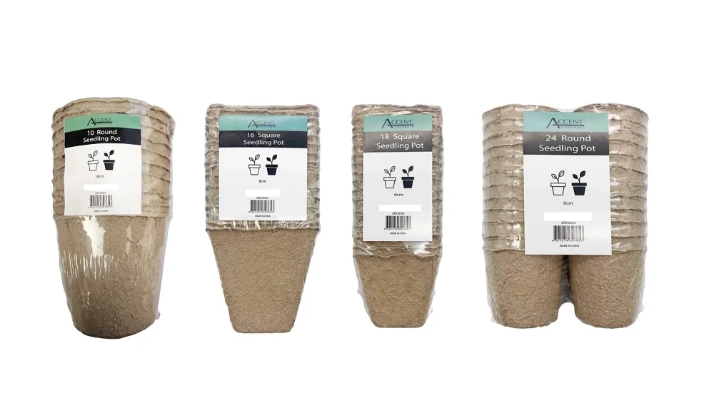 bulk 408 Paper Seedling Pot 4 Assort