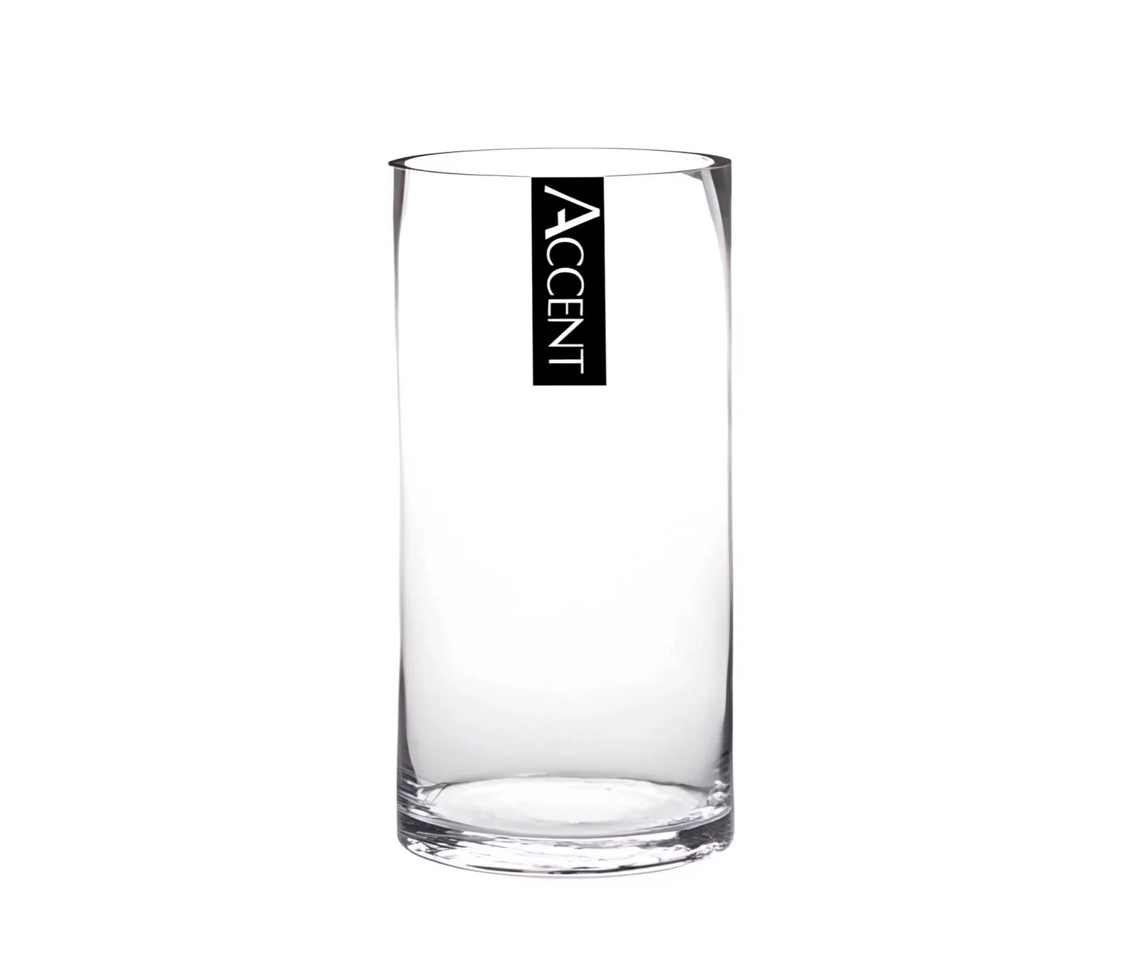 bulk 12 Glass Cylinder Vase 10x15cm