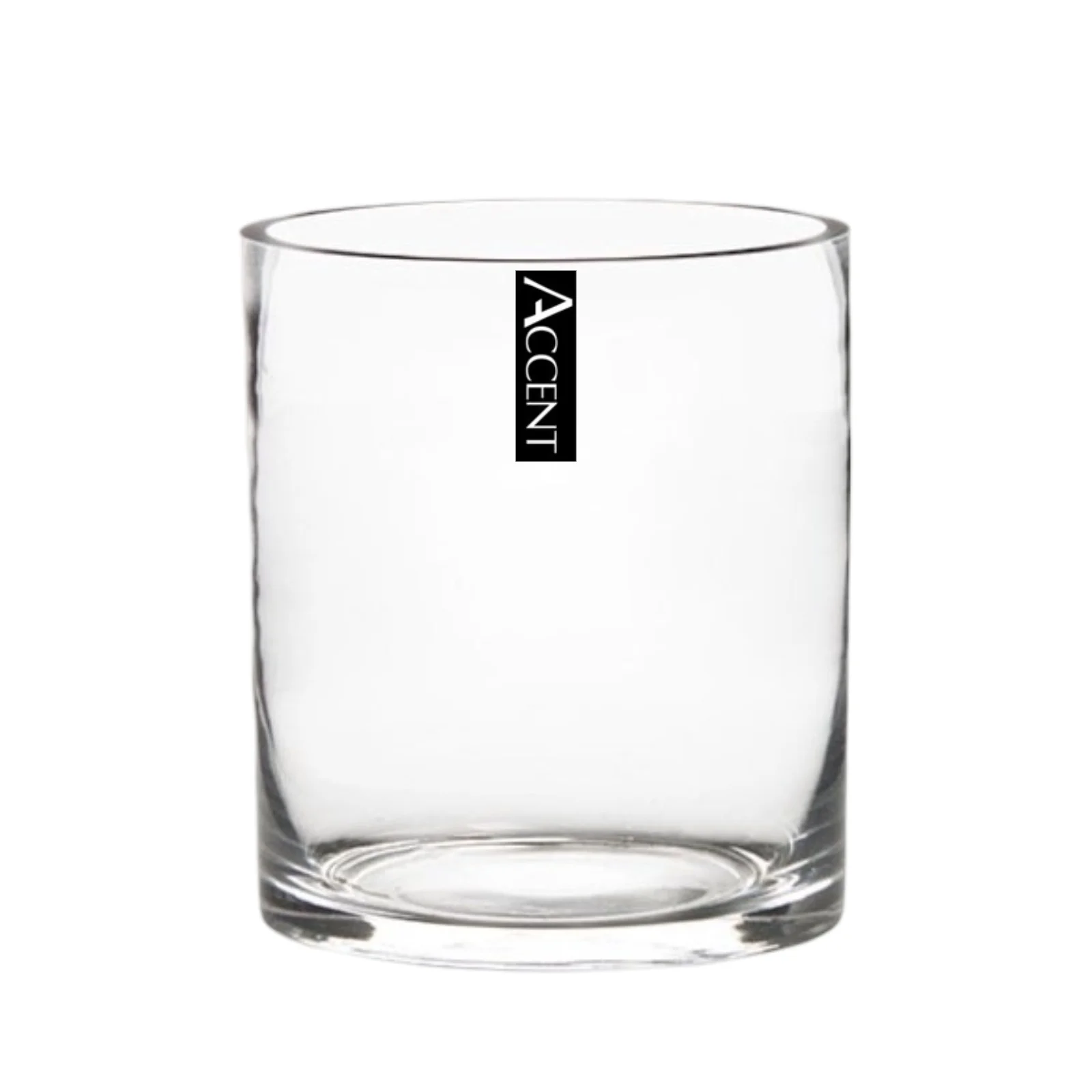 bulk 12 Glass Cylinder Vase 16cm