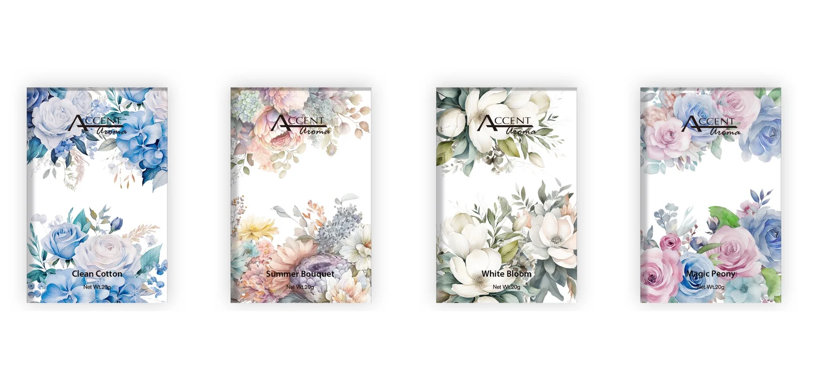 bulk 96 Aromatic Bouquet Scented Sachet 20G