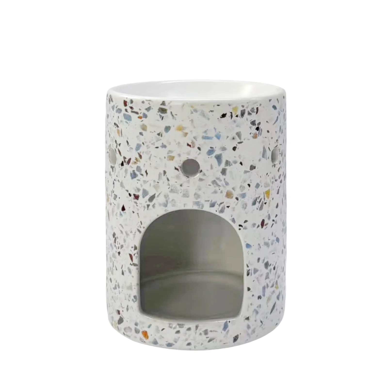 bulk 24 Terrazzo Ceramic Oil Burner 12cm