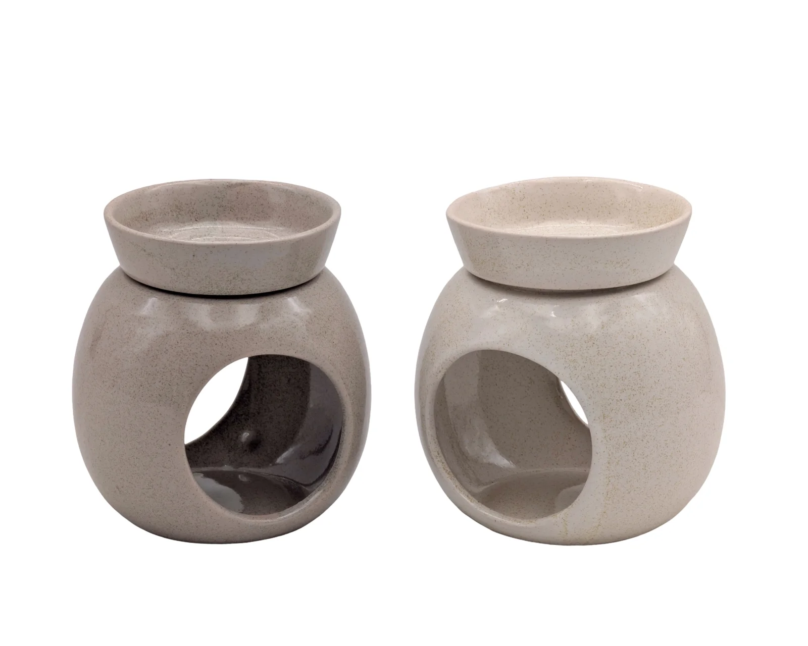 bulk 24 Ceramic Round Oil Burner 2 Asst 12cm