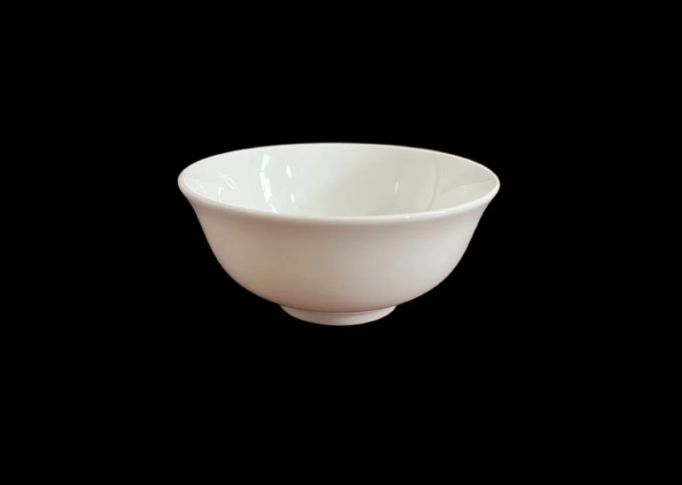 bulk 24 White Fine Bone China Bowl 4ln 10x6cm