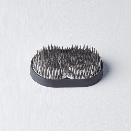 Kenzan Ikebana Pin Base 9cm Joined Circles