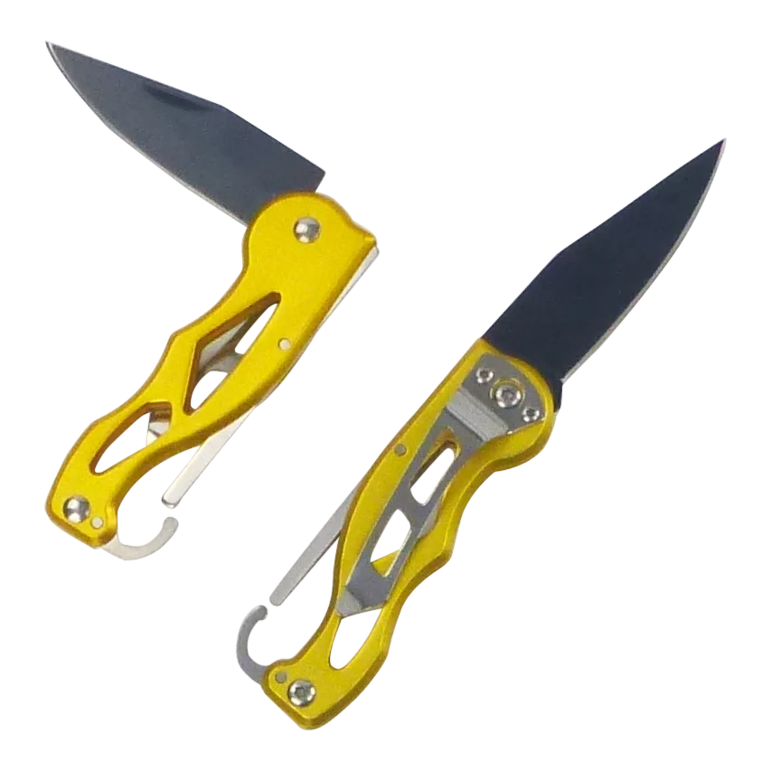 Rig Ezy Light Rigging Knife, Folding, Gold