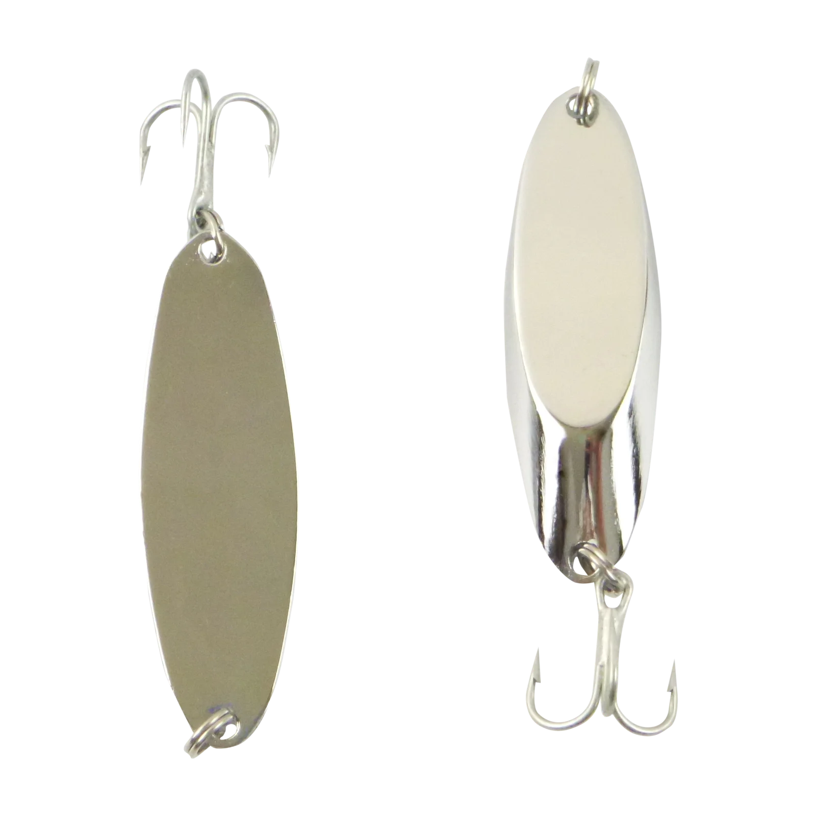 Finesse Chrome Kaster Jig, 28 Grams. Pack of 2 Jigs.