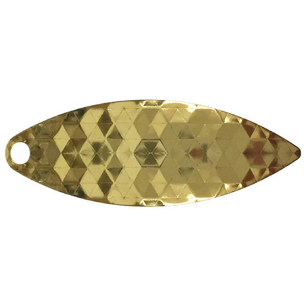 Artizan Hex Stamped 32mm Willow Blade, Brass, 5 Pack