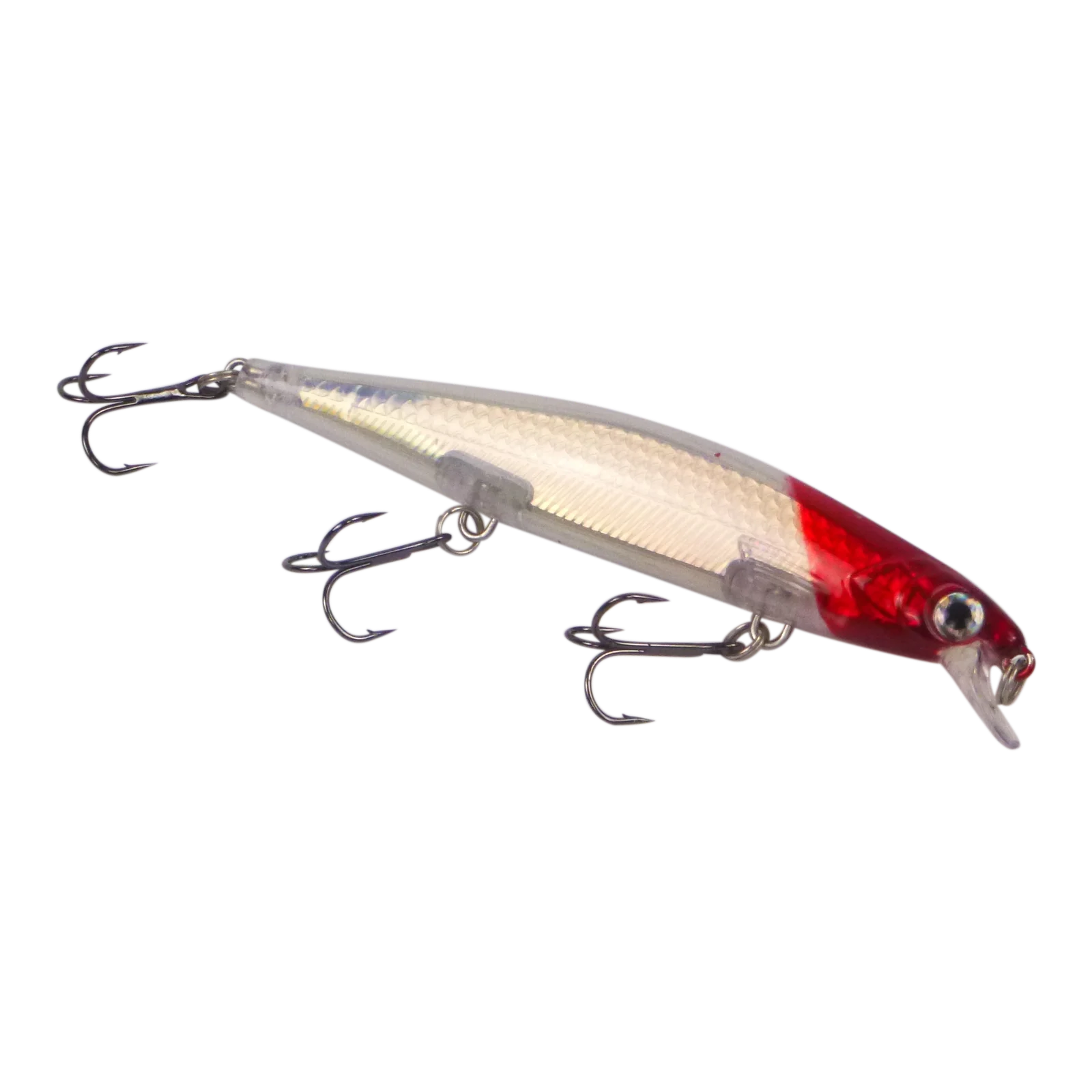 Finesse 'Chudan' 110mm Sinking/Diving Minnow, Red Head