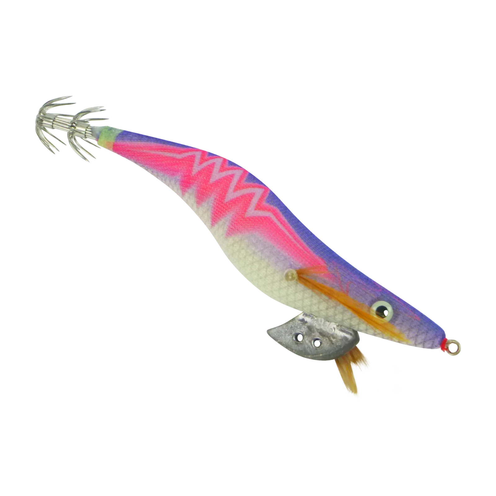 Finesse Rumoika Squid Jig, Purple Pink Neon, size 3.5, 2 pack