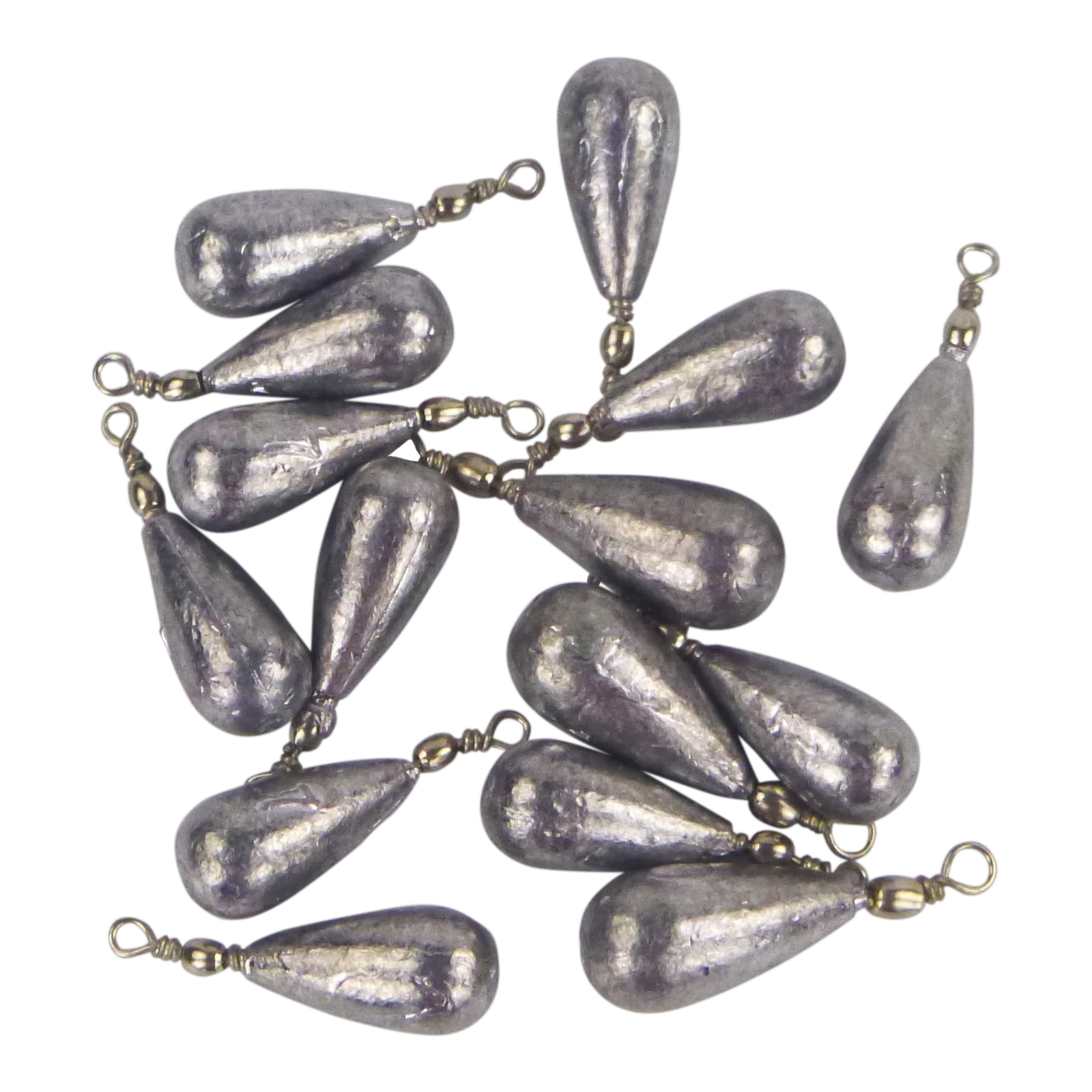 Swimerz 7gm Teardrop Sinker, Lead, 15 pack
