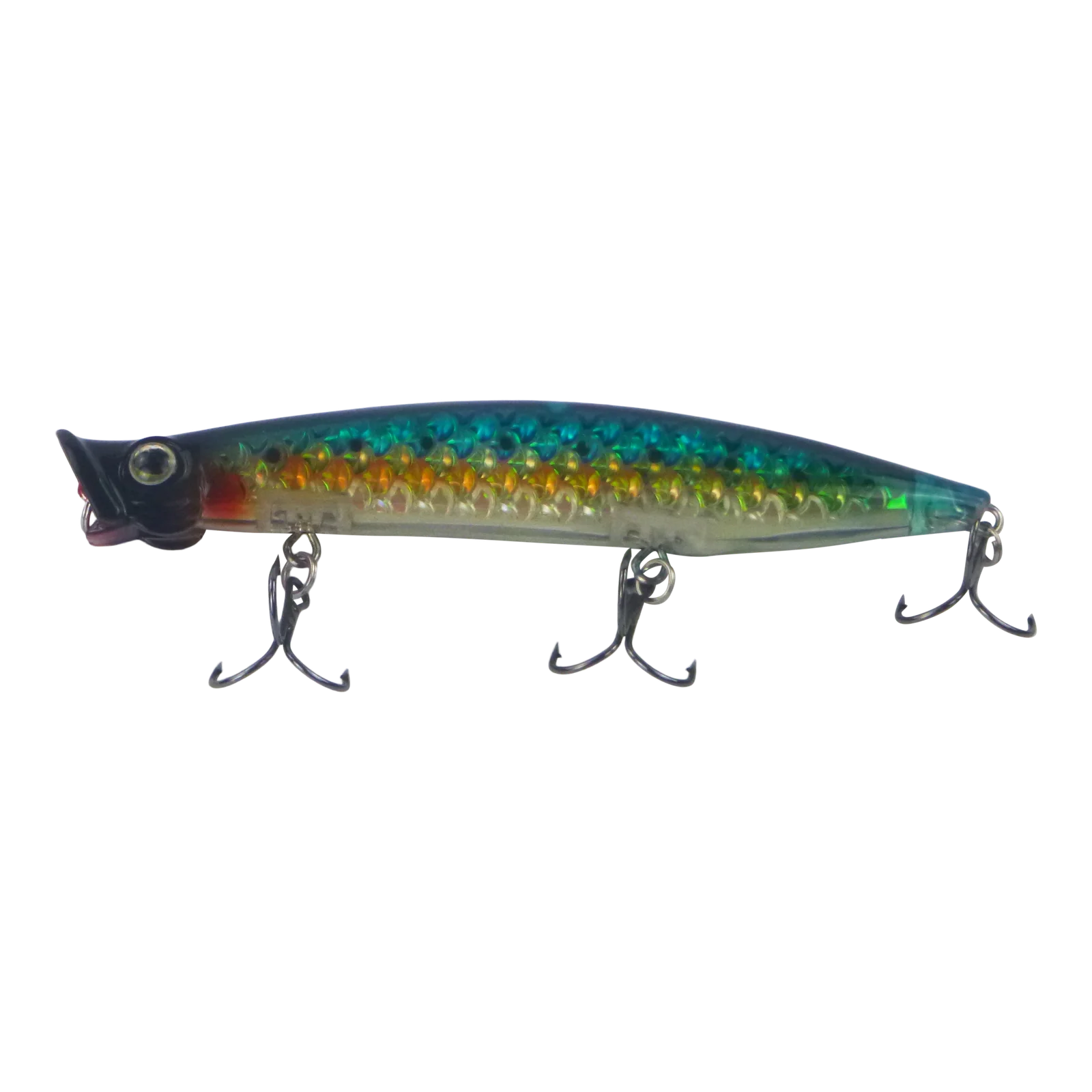 Toppu Mizzu Cupface Popper, 110mm, Blue Hex