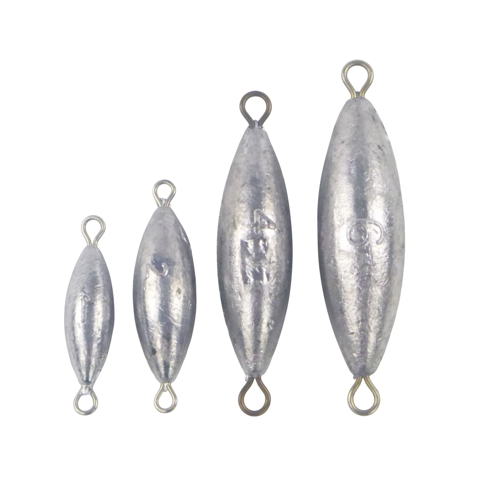 Swimerz Bulk Pack Torpedo Trolling Sinker, 4 sizes, Qty 58