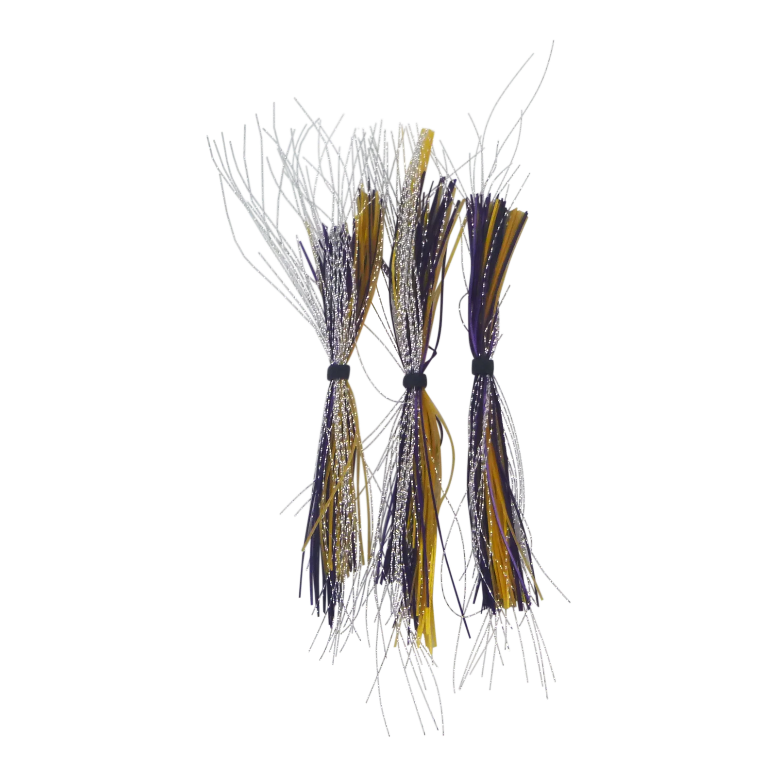 Dekoi Krystal Flash Lure Skirts, Purple Krystal