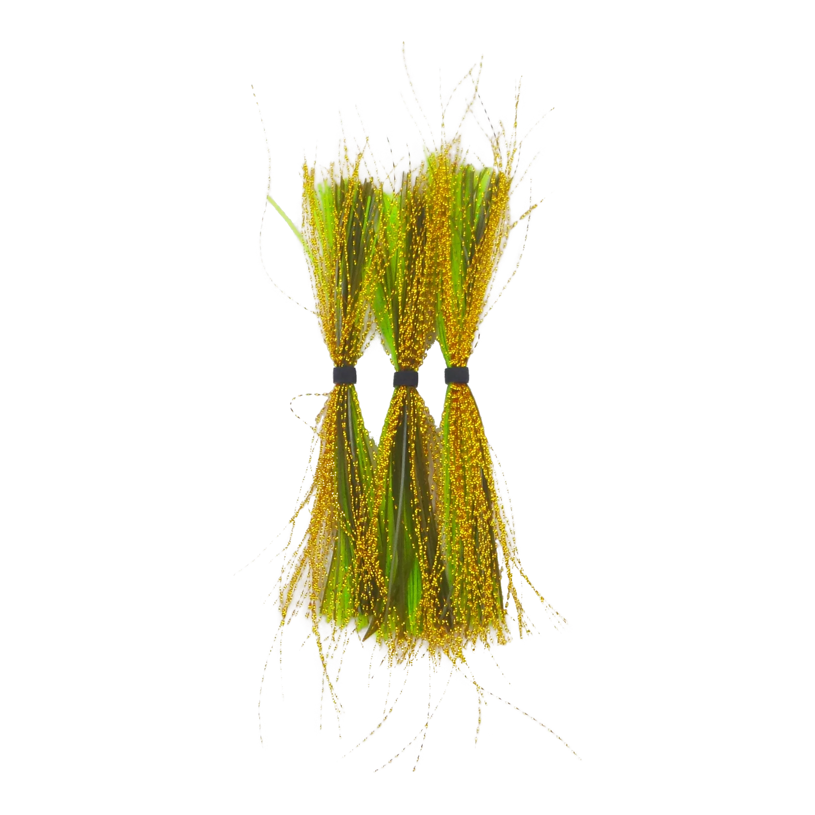 Dekoi Krystal Flash Lure Skirts, Gold Camo