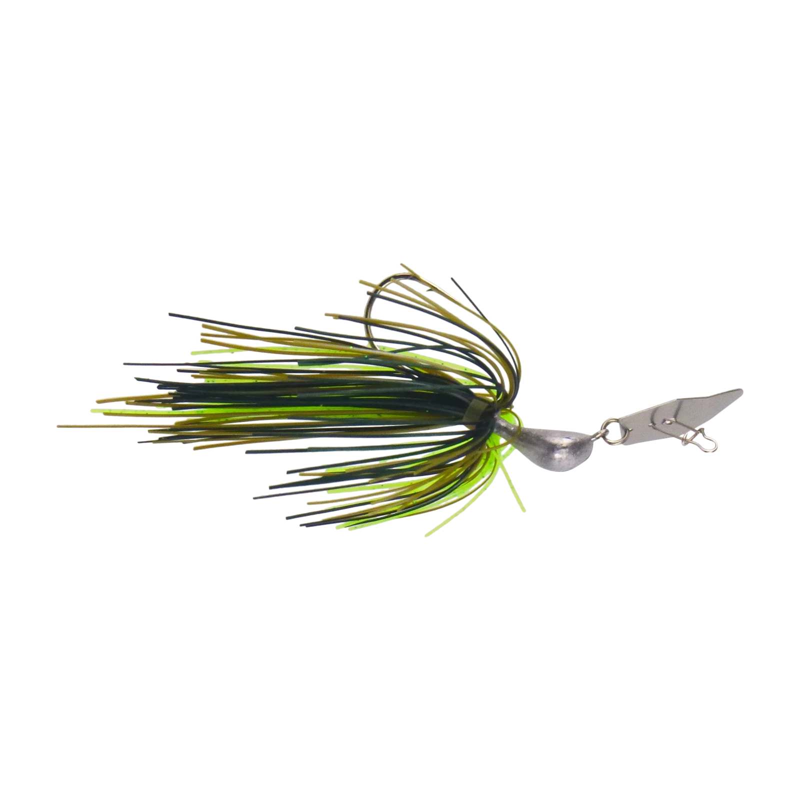 Dekoi 7gm Bladed Swim Jig, Chatterbait, Tree Frog, 2 pack