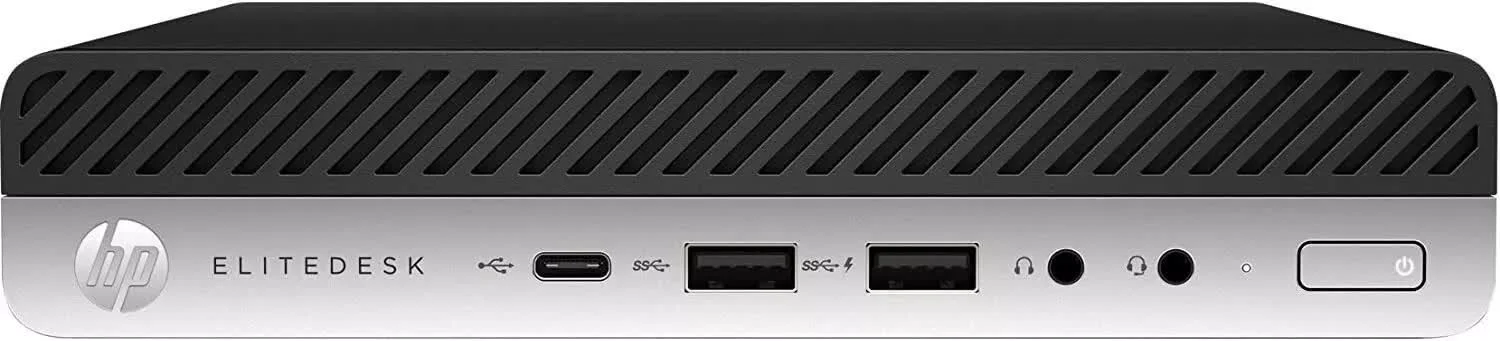 (Refurbished) HP EliteDesk 800 G4 SFF – Intel Core i5-8500T, 16GB RAM, 256GB SSD, Windows 11 Pro