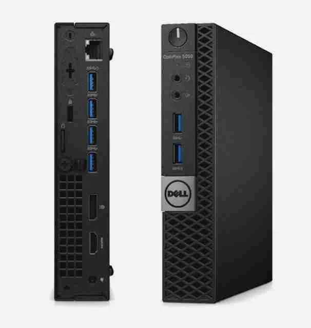 (Refurbished) Dell OptiPlex 3070 Micro – Intel Core i5-9500, 16GB RAM, 256GB SSD, Windows 11 Pro