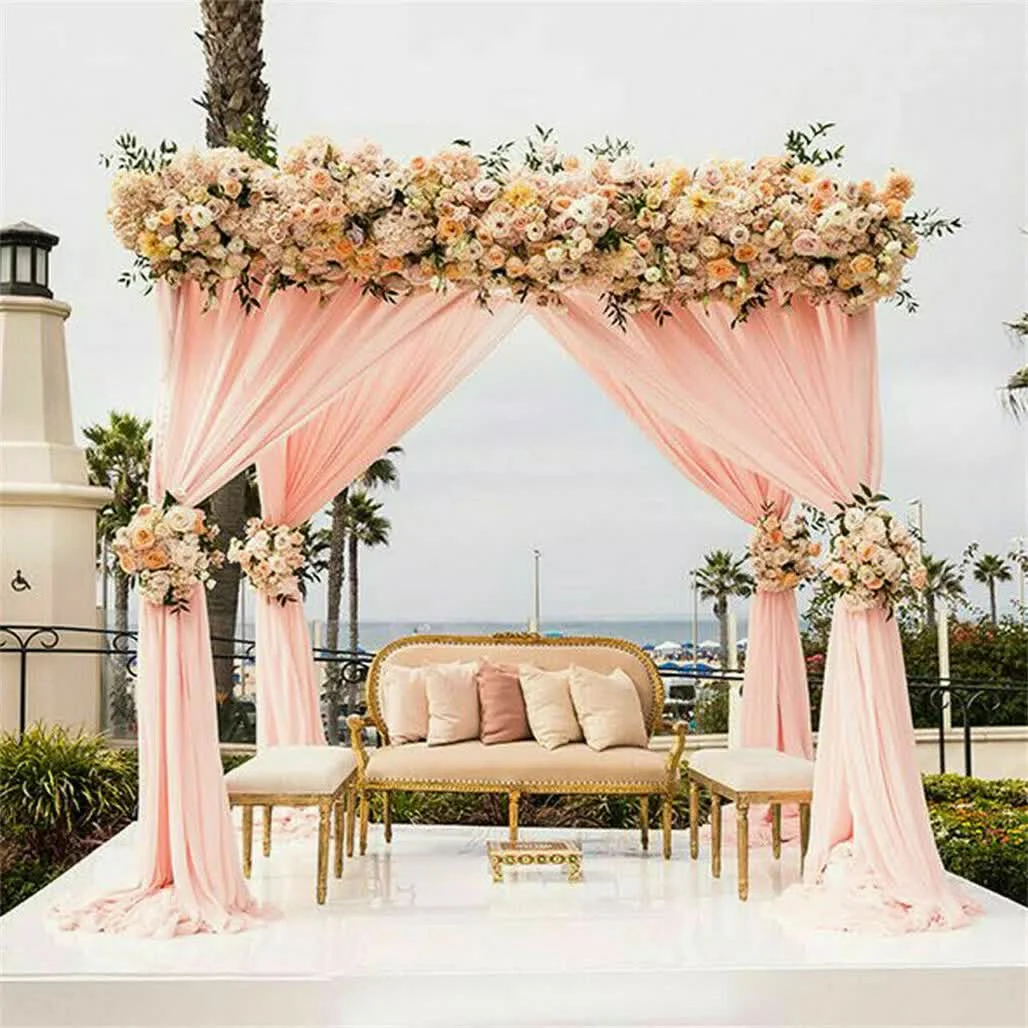 Heavy Duty 3×3 m Wedding Canopy Frame for Outdoor Chuppah and Mandap Setup