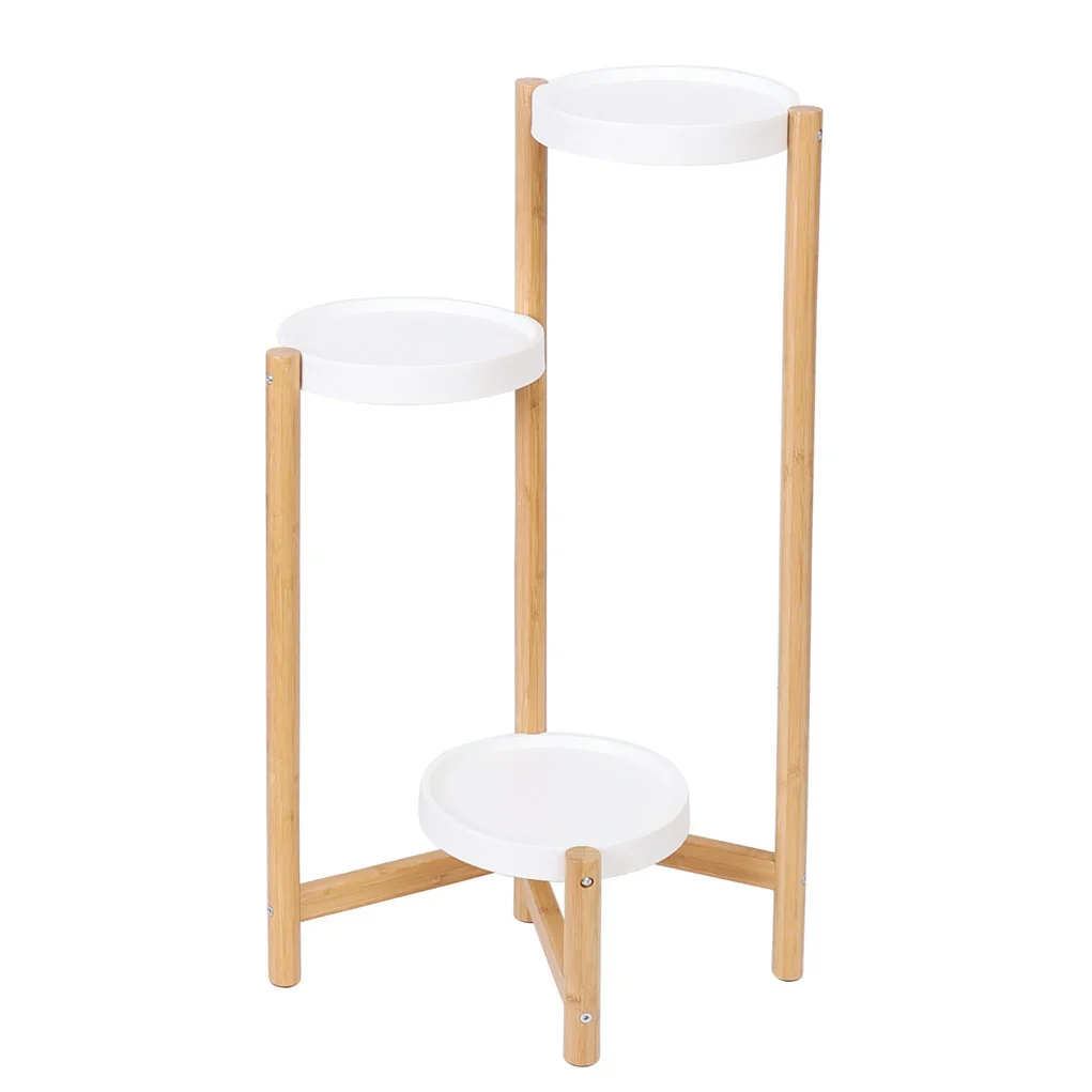 3 Tier Bamboo Plant Stand