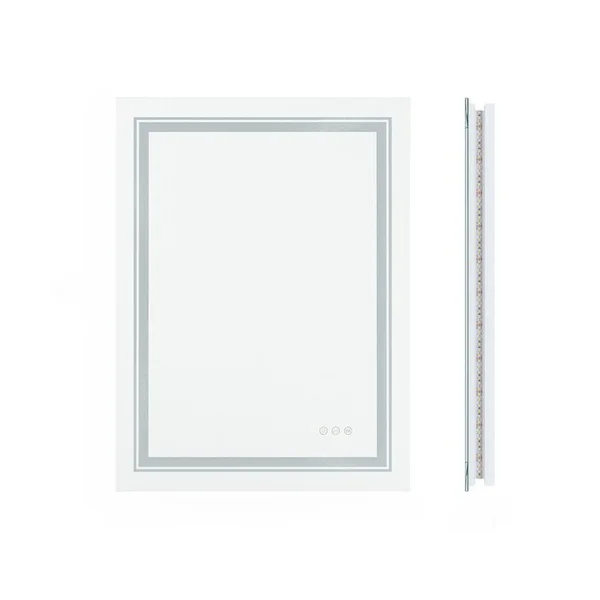 Modern Luxury: LED Mirror with Defogger 600*800mm Double LED