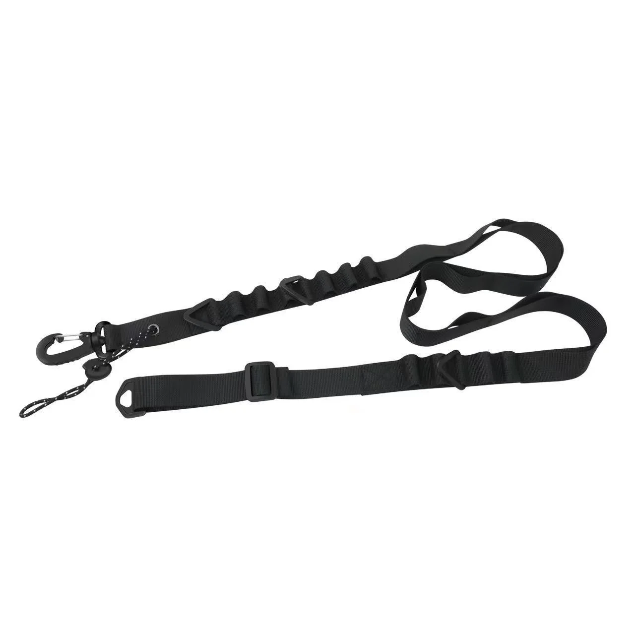 Black 4 PCS Heavy-Duty Outdoor Utility Strap - Multi-Purpose Camping Gear & Bottle Hanging Lanyard
