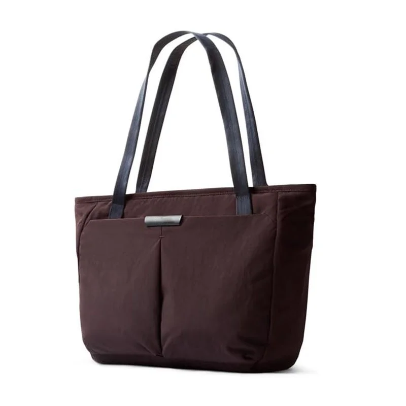 Wine Red Waterproof Women's Tote Shoulder Bag - Large Capacity with 15-Inch Laptop Pocket