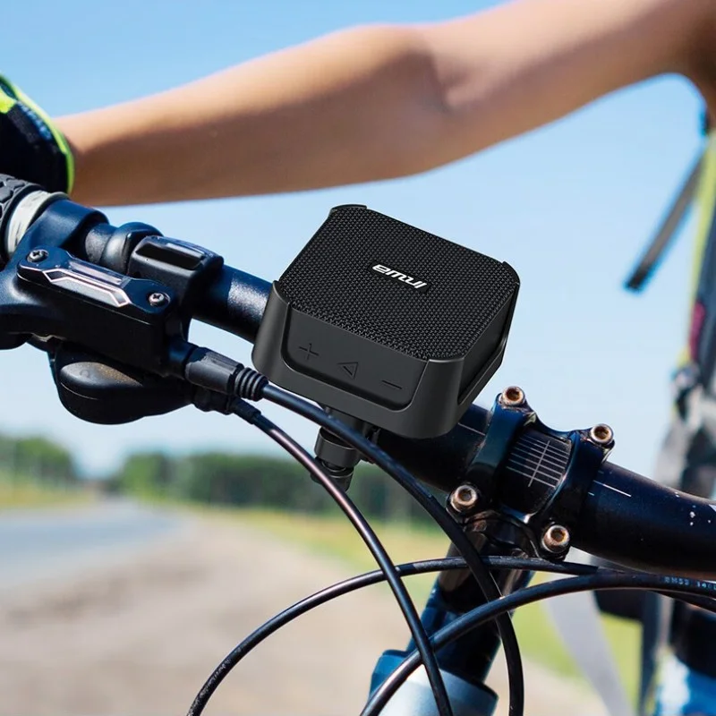 Rugged Portable Bike Bluetooth Speaker - Waterproof Outdoor Sound System with Mount