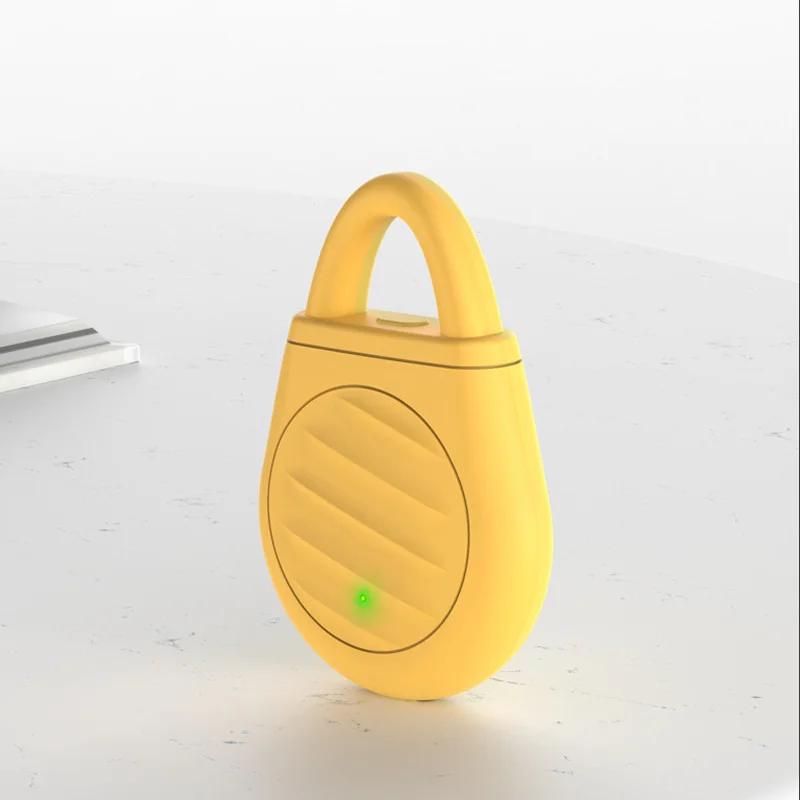 2 Pcs Yellow Portable Ultrasonic Pest Repeller - Rechargeable Mosquito & Bird Repellent Device | 3-Mode for Indoor, Outdoor & Camping