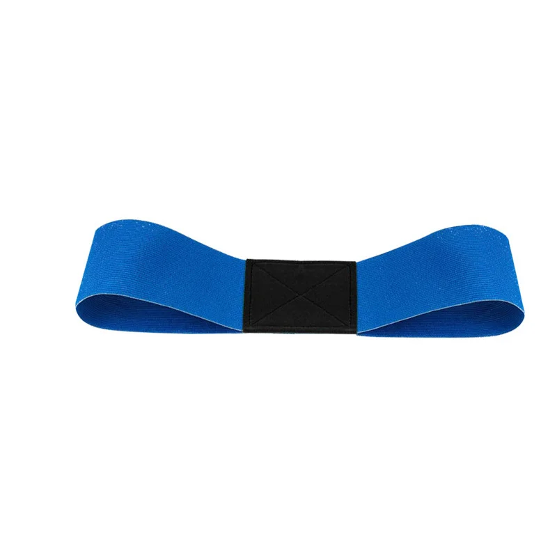 Blue Golf Swing Trainer Arm Band - Simple Posture Corrector for Improved Alignment & Connection