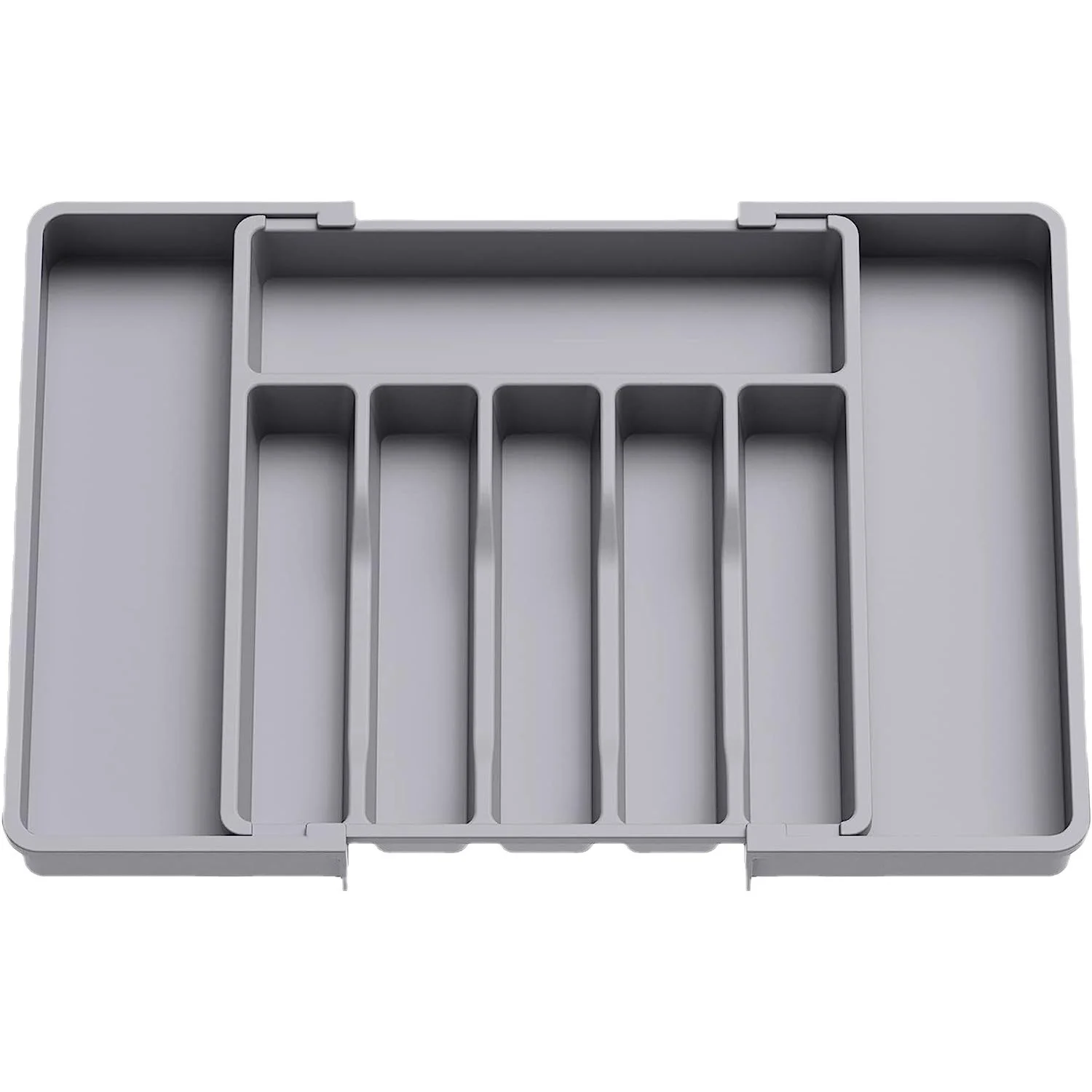 Grey Adjustable Cutlery Tray (33-57cm)