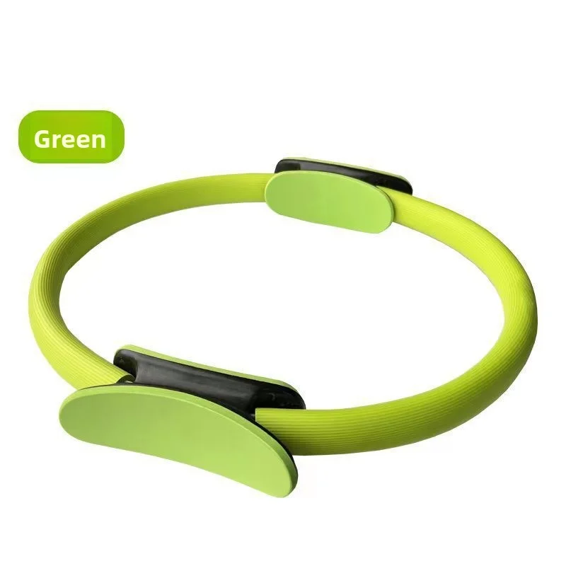 Green Pilates Ring Exercise Tool – High-Elasticity Yoga Ring for Core Strength, Postpartum Recovery, Glute Toning & Full-Body Workout (Unisex)