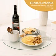 Tempered Glass Lazy Susan 35cm