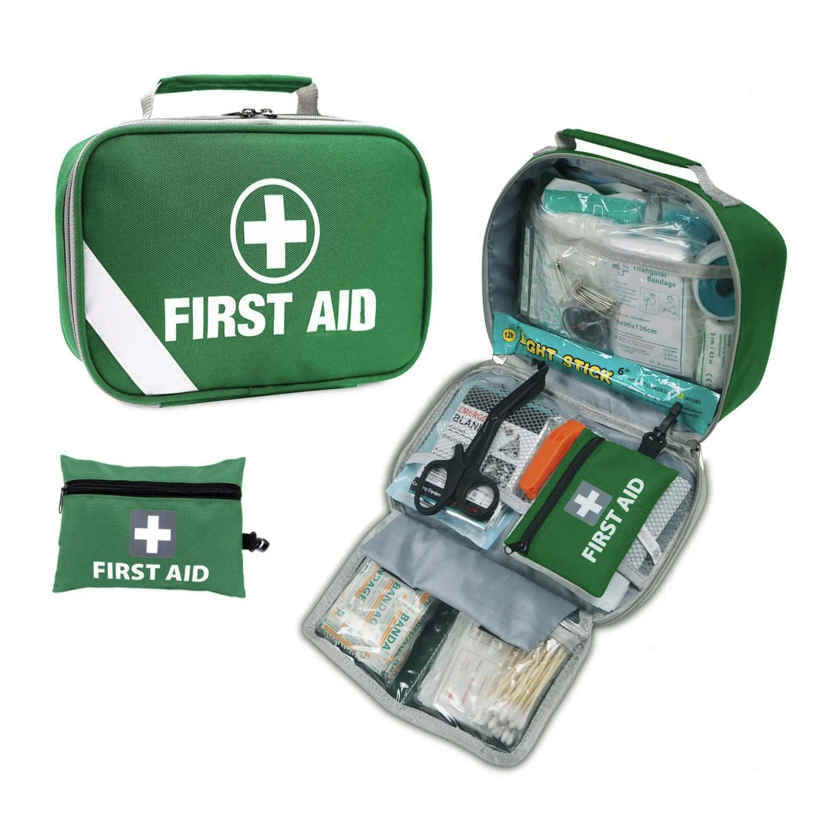 516 Pcs Premium 2‑in‑1 Emergency First Aid Kit – ARTG Registered Australia, Compact Design