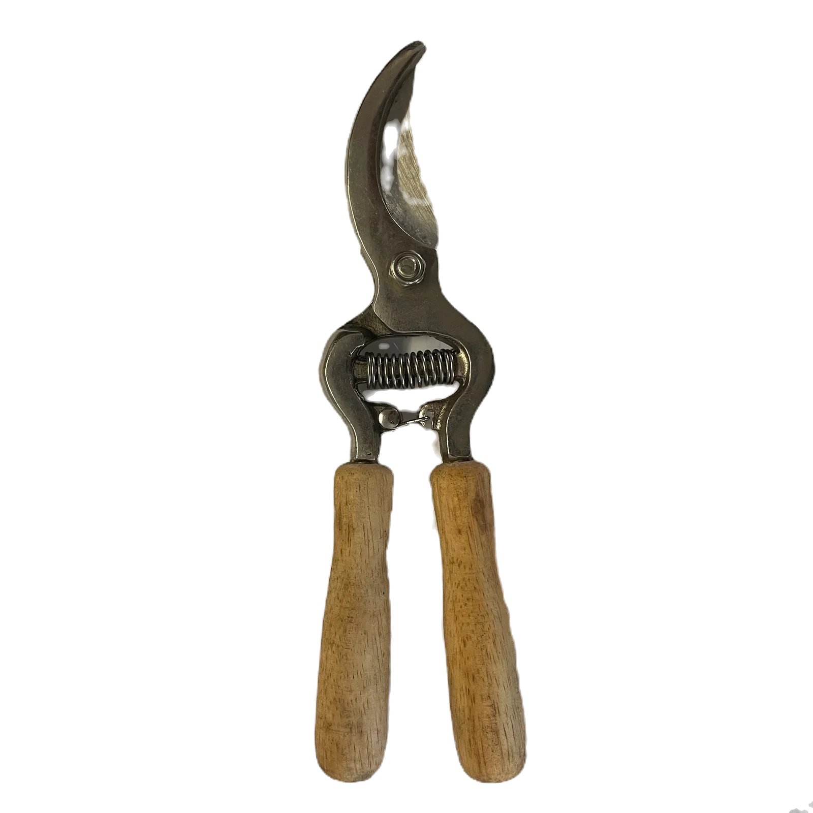 Curved Pruning Shears | Wooden Handle