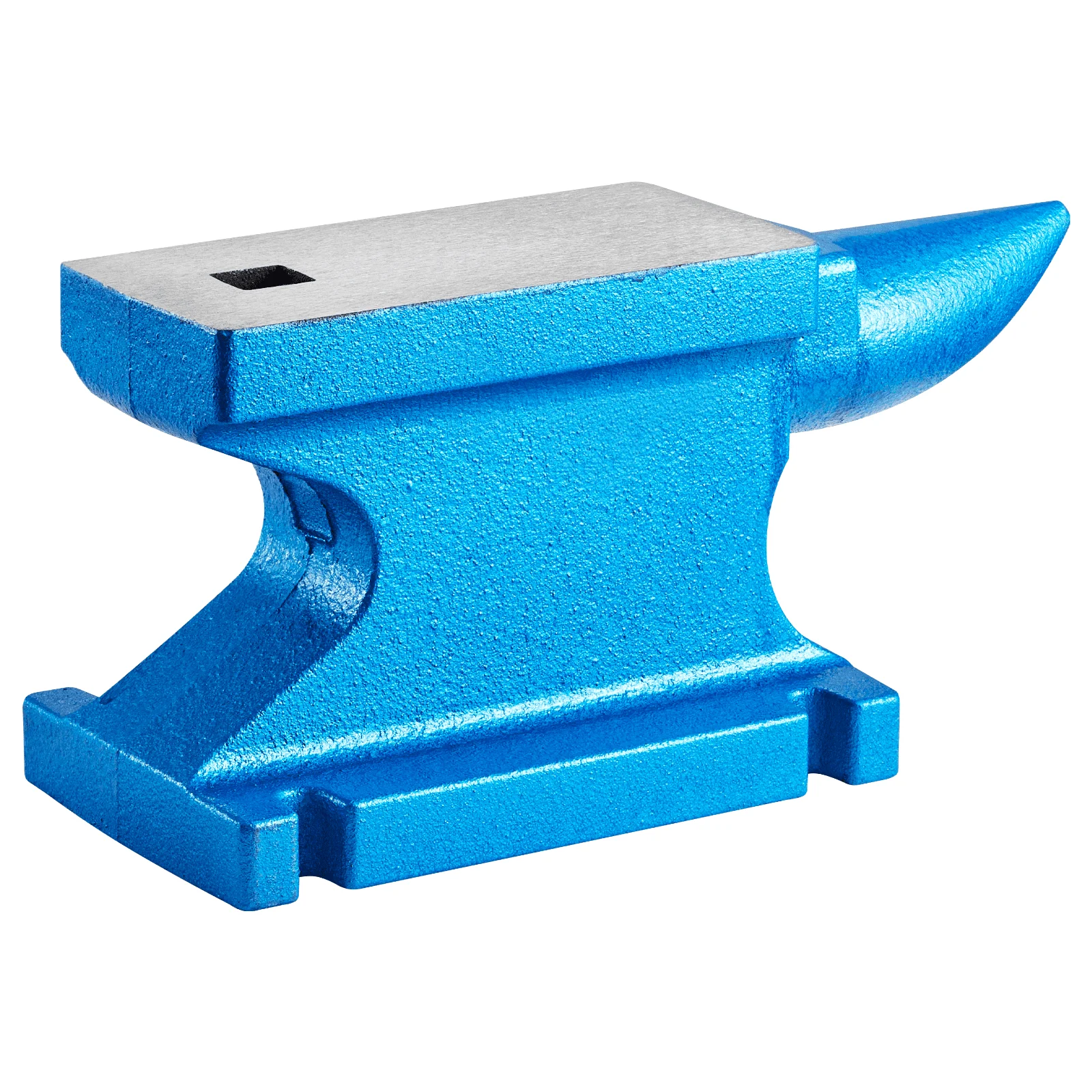 VEVOR Single Horn Anvil 55Lbs, Cast Iron Anvil Blacksmith Withstands Heavy Blows,Anvil Rugged Round Horn Anvil Blacksmith Jewelers Metalsmith Tool, for Sale Forge Tools and Equipment