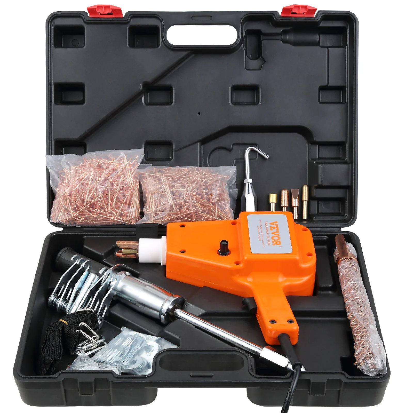 Stud Welder Kit, 5500 Stud Welder Dent Repair Kit, 800VA Spot Welder Stud Kit, Stud Gun Dent Puller Kit with Complete Accessories, Dent Welder Repair for Auto Body Repairing