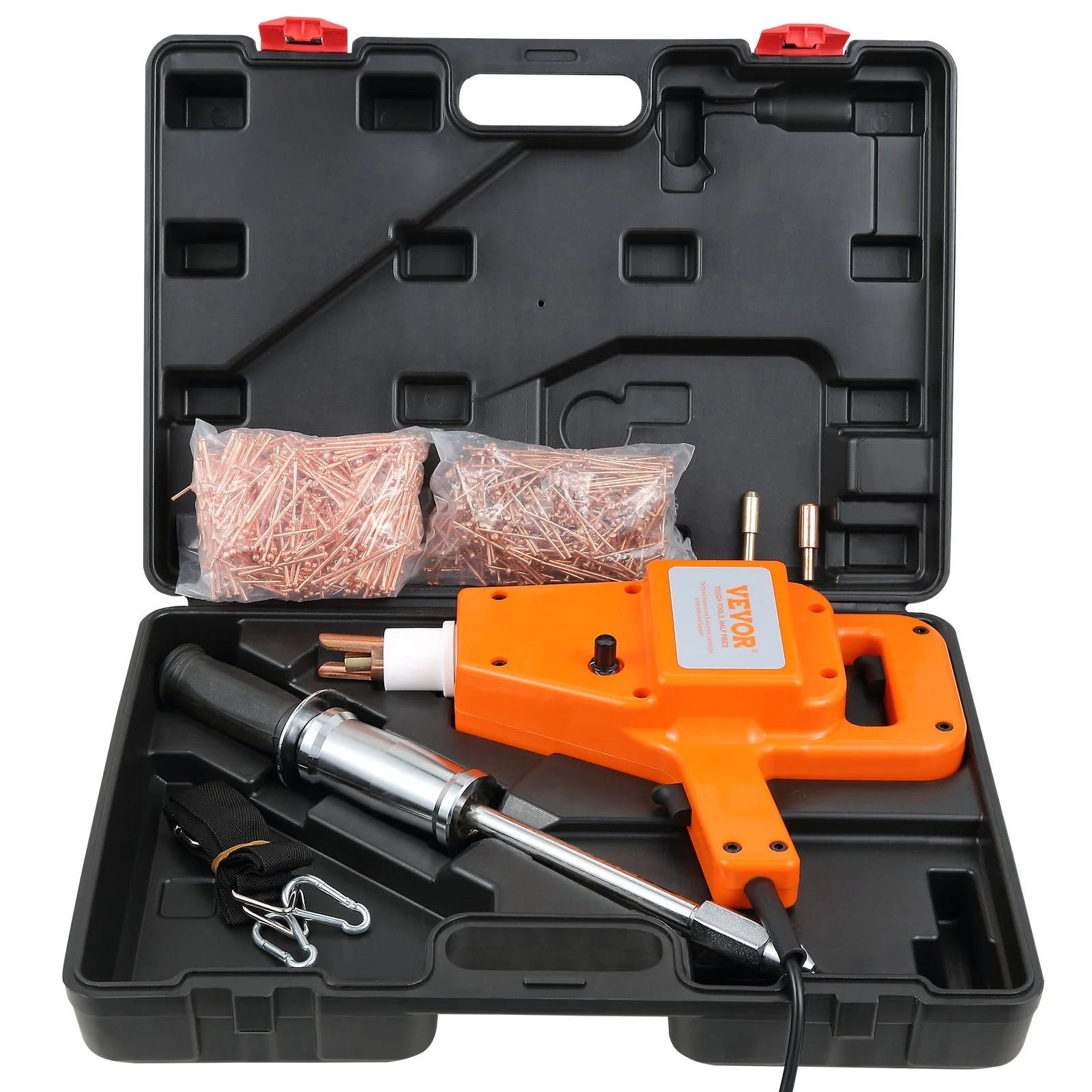 Stud Welder Kit, 1600A Stud Welder Dent Repair Kit, 800VA Spot Welder Stud, 220V Stud Gun Dent Puller Kit with Complete Accessories, Dent Welder Repair for Auto Body Repairing